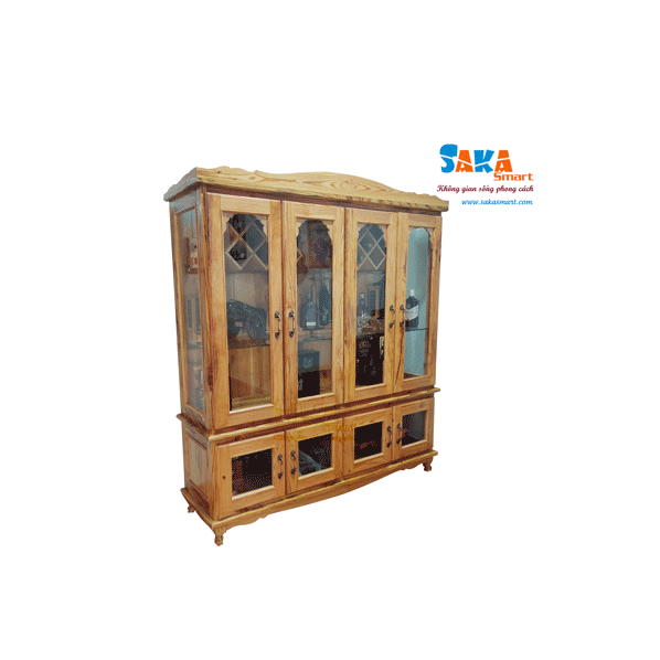 tu-ruou-thong-do-SakaSmart-2 Tủ rượu gỗ thông đỏ sakasmart 3