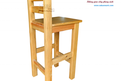 Ghế quầy bar gỗ 03