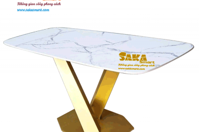 Bàn Trà Sofa Chữ Nhật Mặt Đá X4