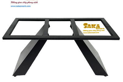 Bàn Trà Sofa Mặt Đá Chữ Nhật Bo Góc A5