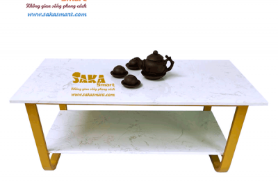 Bàn Trà Sofa Chữ Nhật 2 Tầng CN12