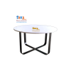 Bàn Trà Sofa Mặt Đá Tròn T13