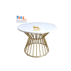 Bàn Trà Sofa Tròn Mặt Đá T17