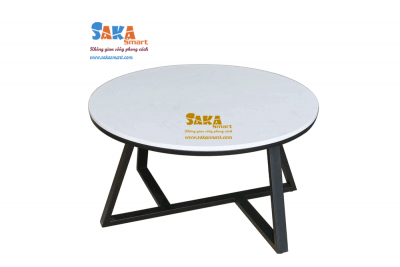 Bàn Trà Sofa Mặt Đá Tròn T8