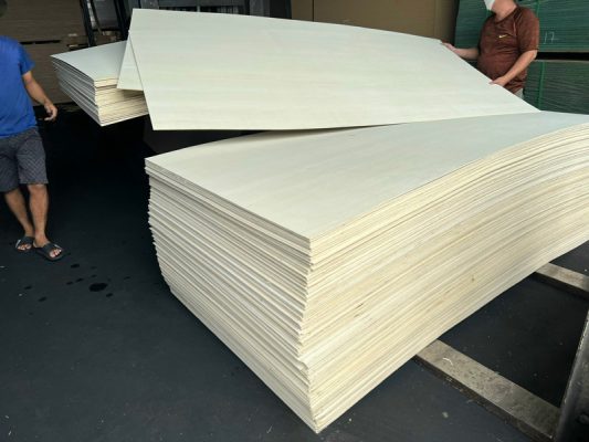 Gỗ Plywood làm từ gỗ bạch dương