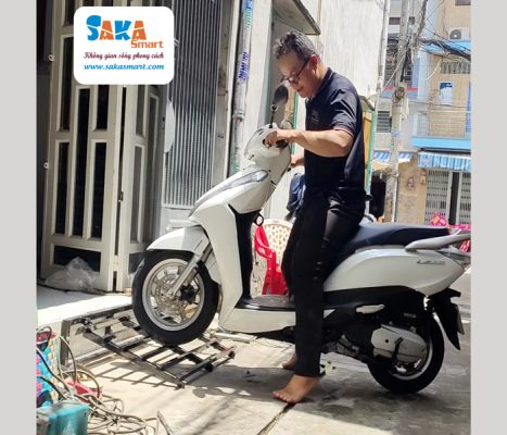 Công dụng dốc xe gấp gọn không phụ 