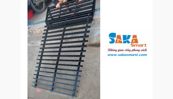 Dốc xe xếp gọn bằng sắt có bền không