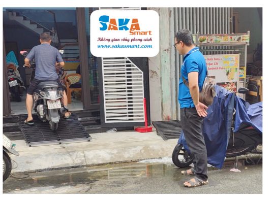Sự khác biệt về kích thước của dốc xe SakaSmart