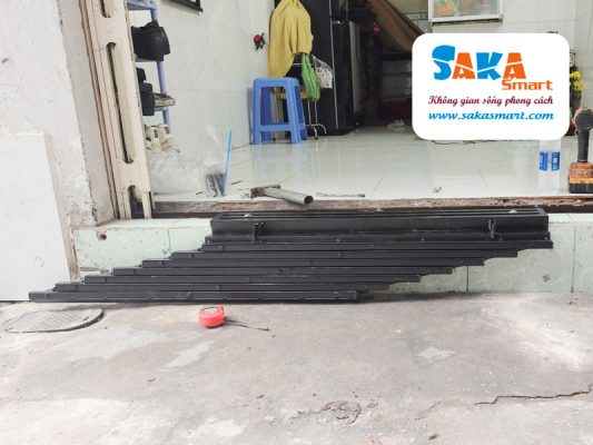 Dốc xe đóng mở linh hoạt và dễ dàng
