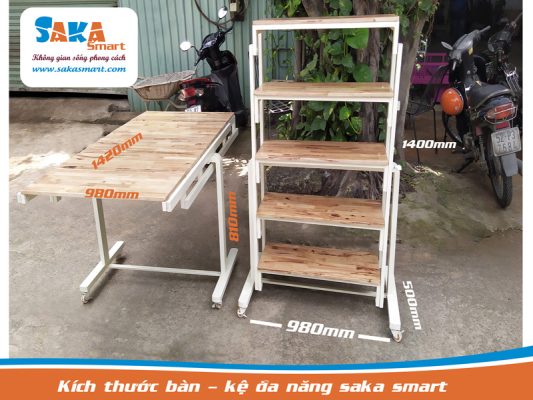 Bàn kệ đa năng độc đáo
