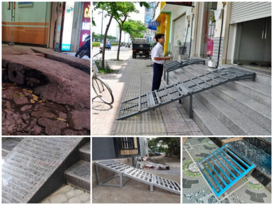 Các loại dốc dắt xe hiện nay đa phần nhỏ hẹp, dốc và khó lên