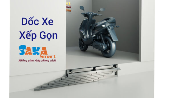Dốc xe xếp gọn SakaSmart rộng bao nhiêu