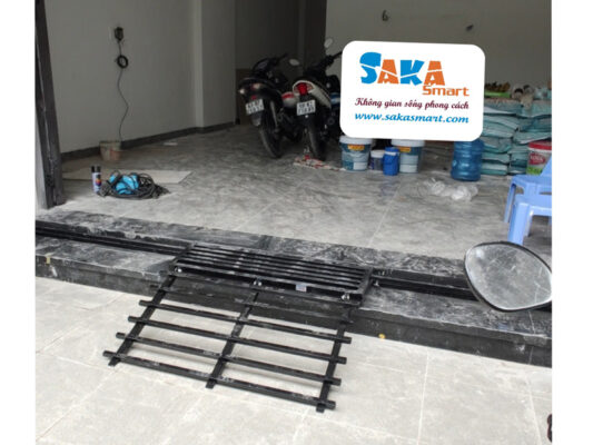 dốc xe xếp gọn sử dụng rất đơn giản