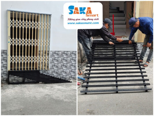 giải pháp bậc lên xuống xe cho nhà phố tại SakaSmart đã giúp cuộc sống nhiều gia đình thoải mái hơn