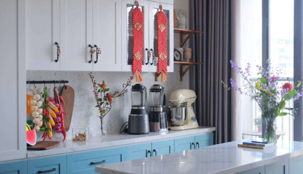 Làm mới không gian bếp để đón Tết thật đơn giản
