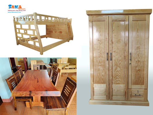 Các loại gỗ làm nội thất
