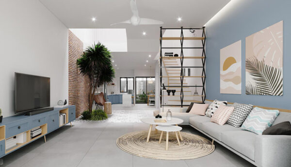 Nội thất đơn giản hiện đại