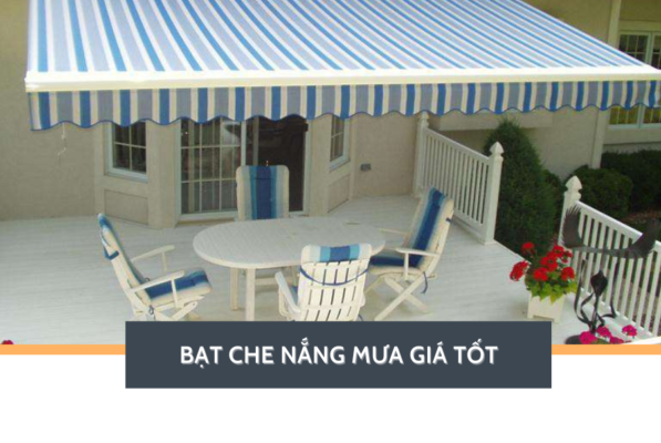 Lắp đặt bạt che nắng mưa giá tốt