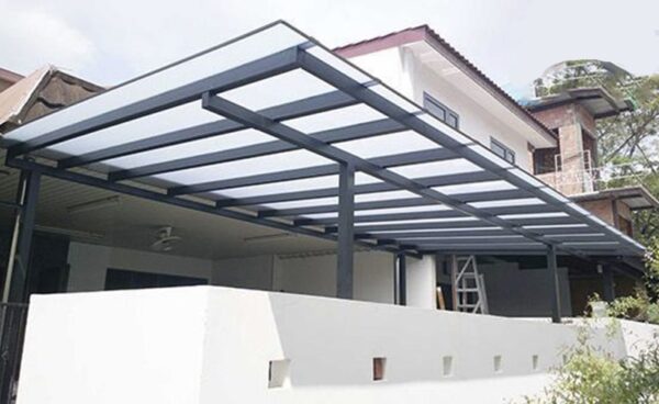 Mái che phẳng hiện đại