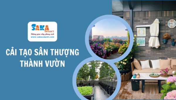 Cải tạo sân thượng thành vườn