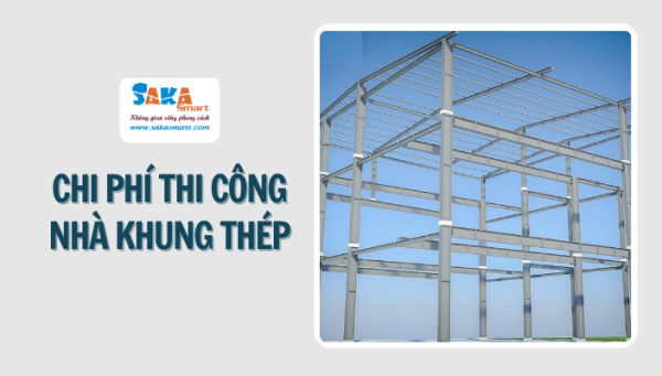 Chi phí thi công nhà khung thép