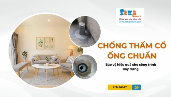 Chống thấm cổ ống chuẩn