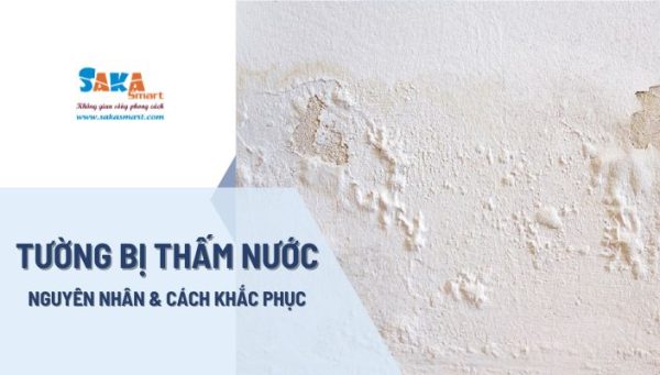 Tường bị thấm nước