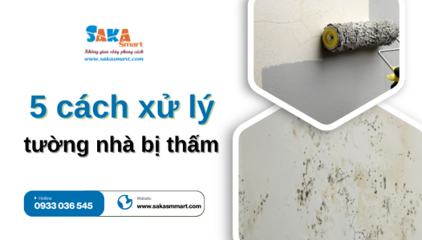 5 cách xử lý tường bị thấm hiệu quả