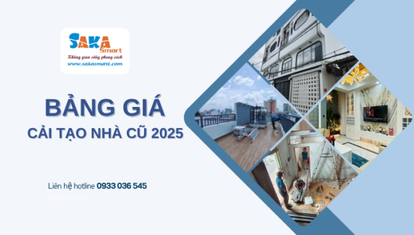 Cải tạo nhà cũ gía bao nhiêu tiền
