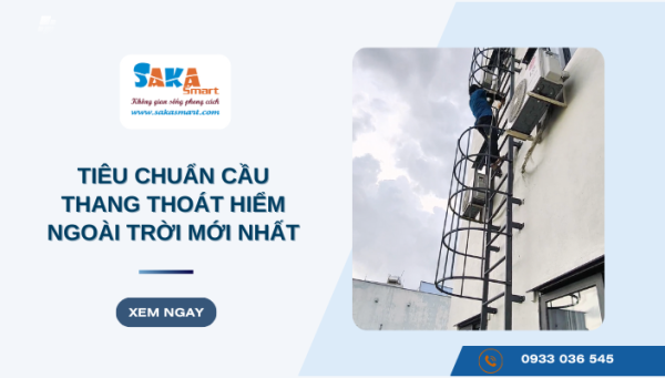 Tiêu chuẩn cầu thang thoát hiểm ngoài trời