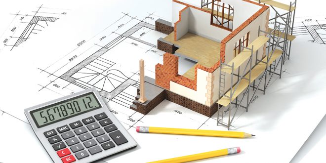 Tính diện tích xây nhà trọn gói sẽ nhiều hạng mục