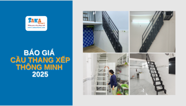 Báo giá cầu thang xếp thông minh