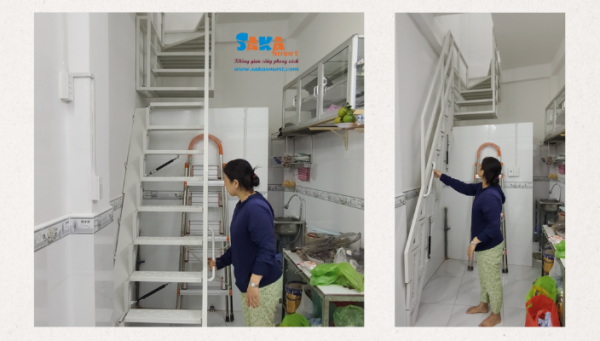 Bí quyết lắp đặt cầu thang cho nhà siêu nhỏ