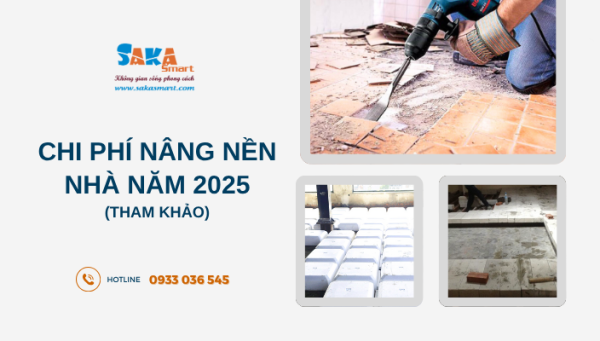 Chi phí nâng nền nhà năm 2025