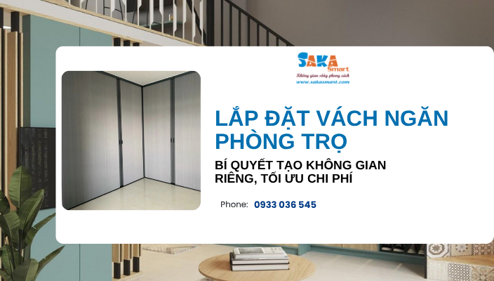 Lắp đặt vách ngăn phòng trọ