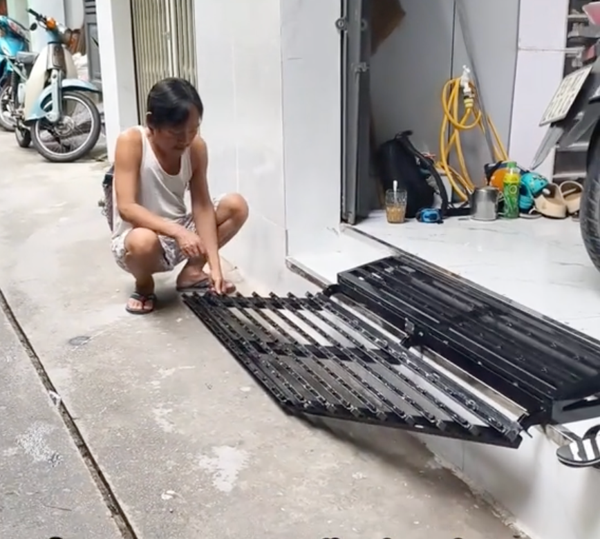Dốc xe SakaSmart xếp gọn dễ dàng