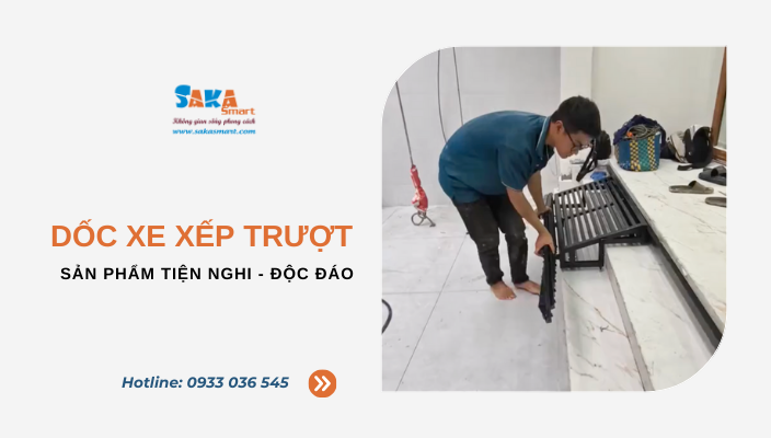 Dốc xe xếp trượt sản phẩm tiện nghi độc đáo
