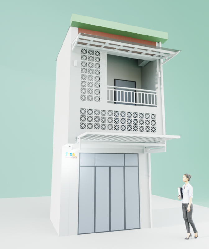 Tại sao mái trượt poly khung sắt phù hợp với nhà phố Gò Vấp