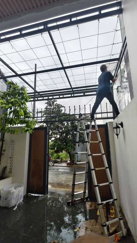 dàn dây leo thiết kế tỉ mỉ đến từng chi tiết