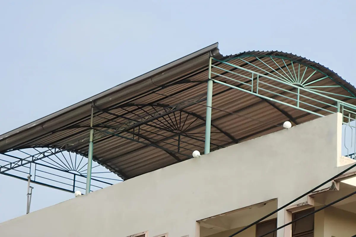 Mái tôn cách nhiệt cho sân thượng