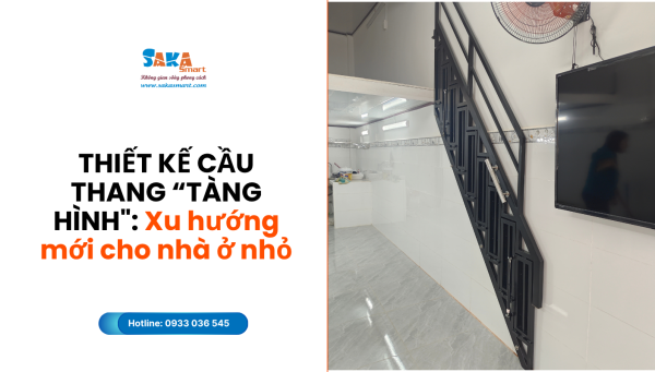 Thiết kế cầu thang “tàng hình”: Xu hướng mới cho nhà nhỏ
