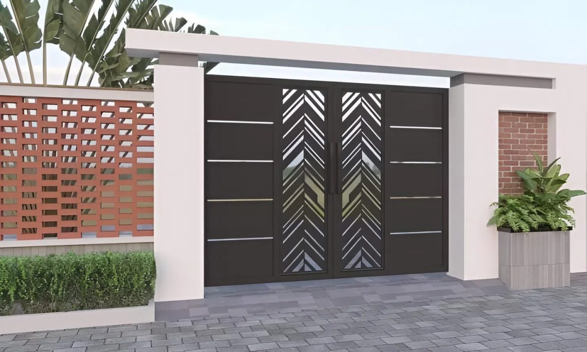 Cửa cổng sắt cắt CNC