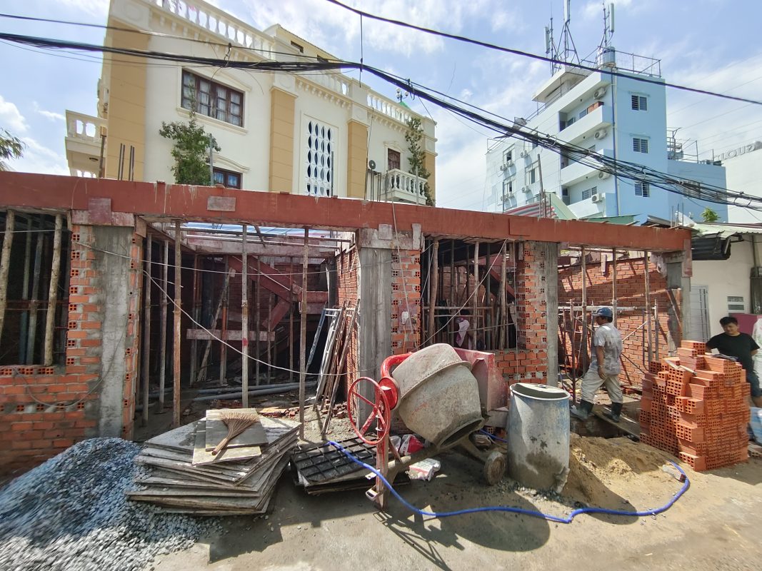 Xây dựng phần thô gòm những hạng mục gì