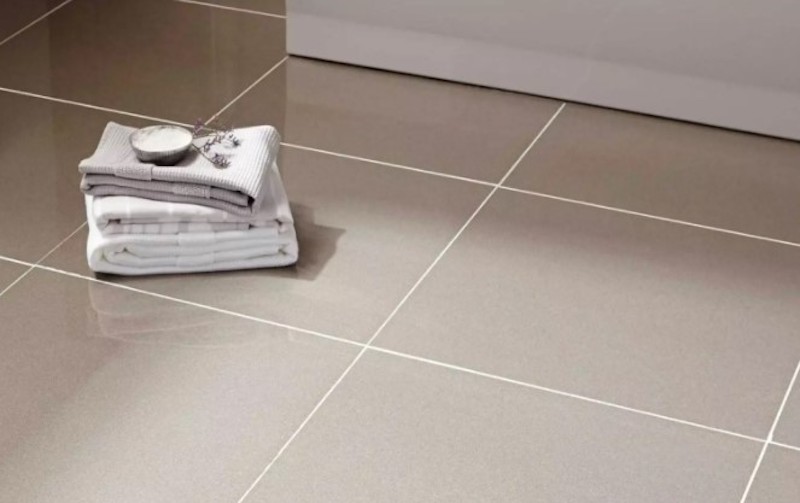 Chú ý ron gạch khi lát gạch nền nhà vệ sinh