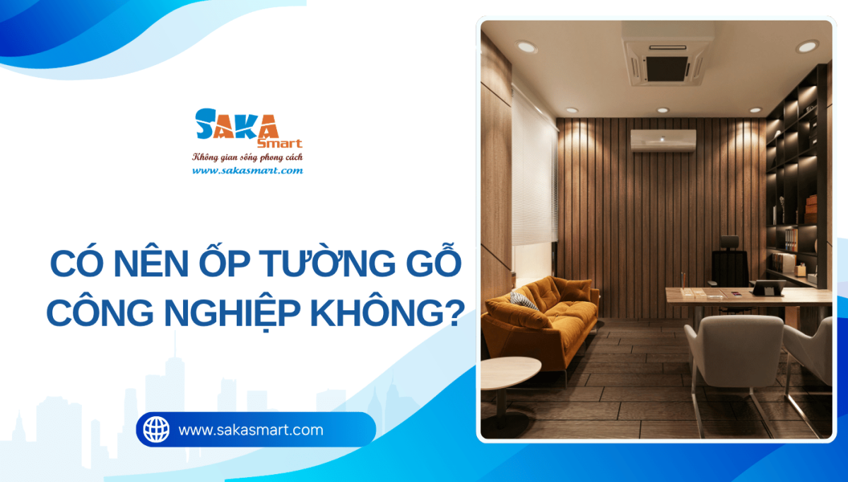 Có nên ốp tường gỗ công nghiệp không
