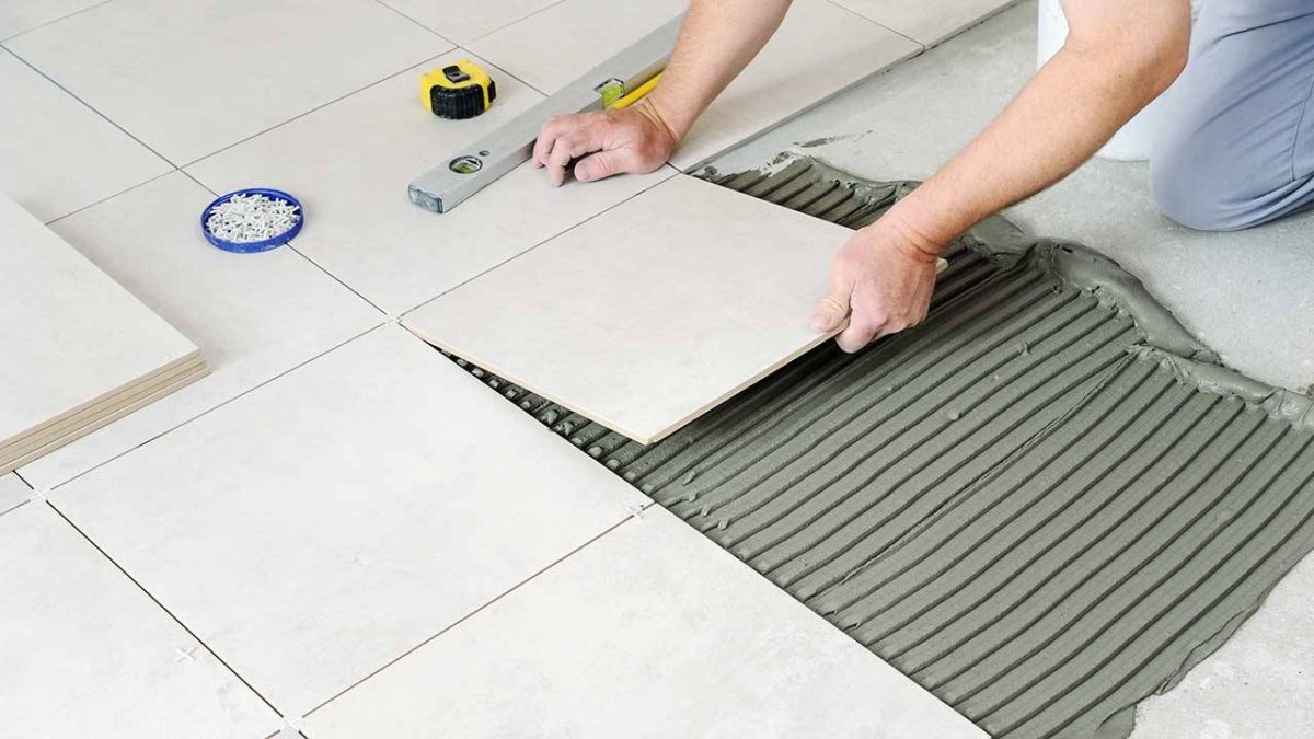 Quy trình lát gạch nền nhà chuẩn