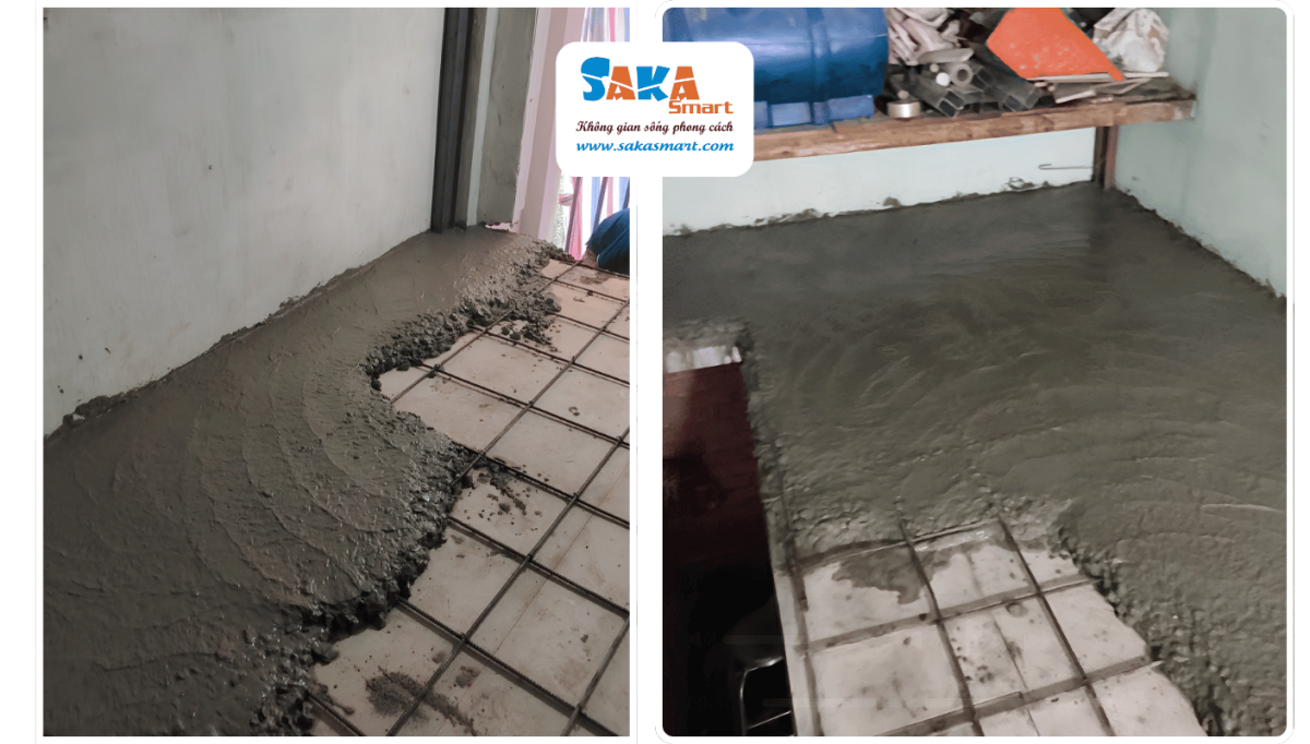 Đổ sàn bê tông tại Gò Vấp